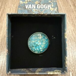 Almond Blossom Ring by Van Gogh with a gift Box